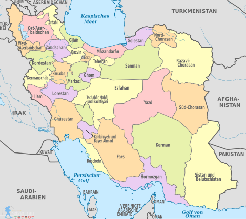 provinzen-von-iran